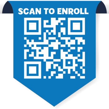 Lion's Share FCU Scan To Enroll QR Code